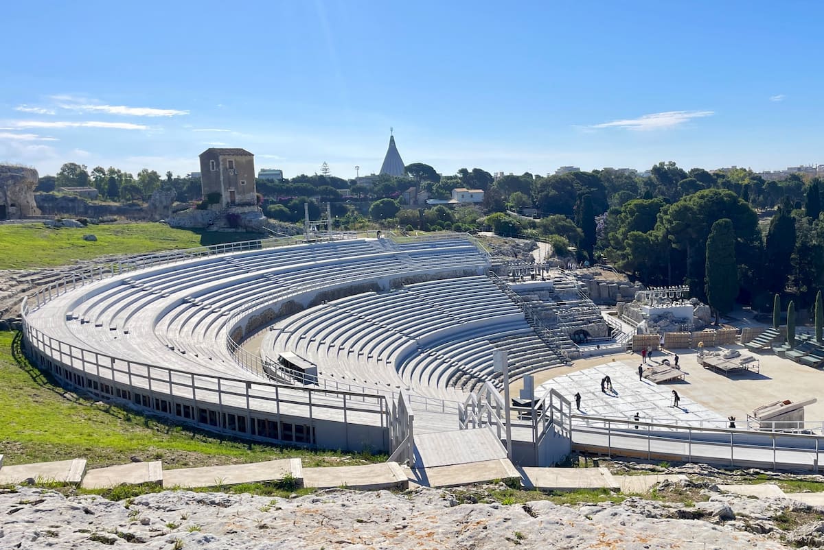 Area del Parco Archeologico di Neapolis, Italia